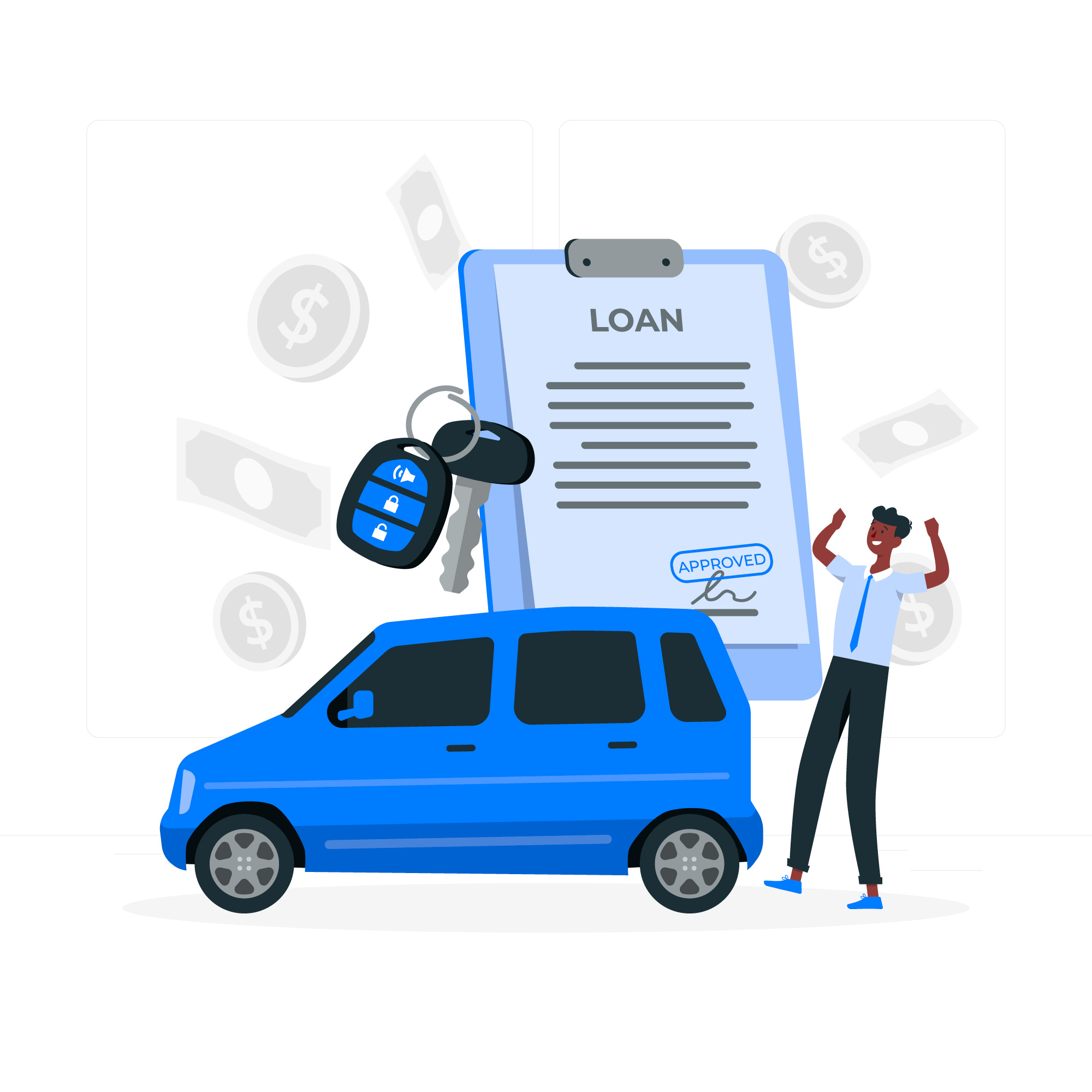 Happy customer with approved refinance car loan in Madurai – low interest car refinancing services by Sakthi Associates