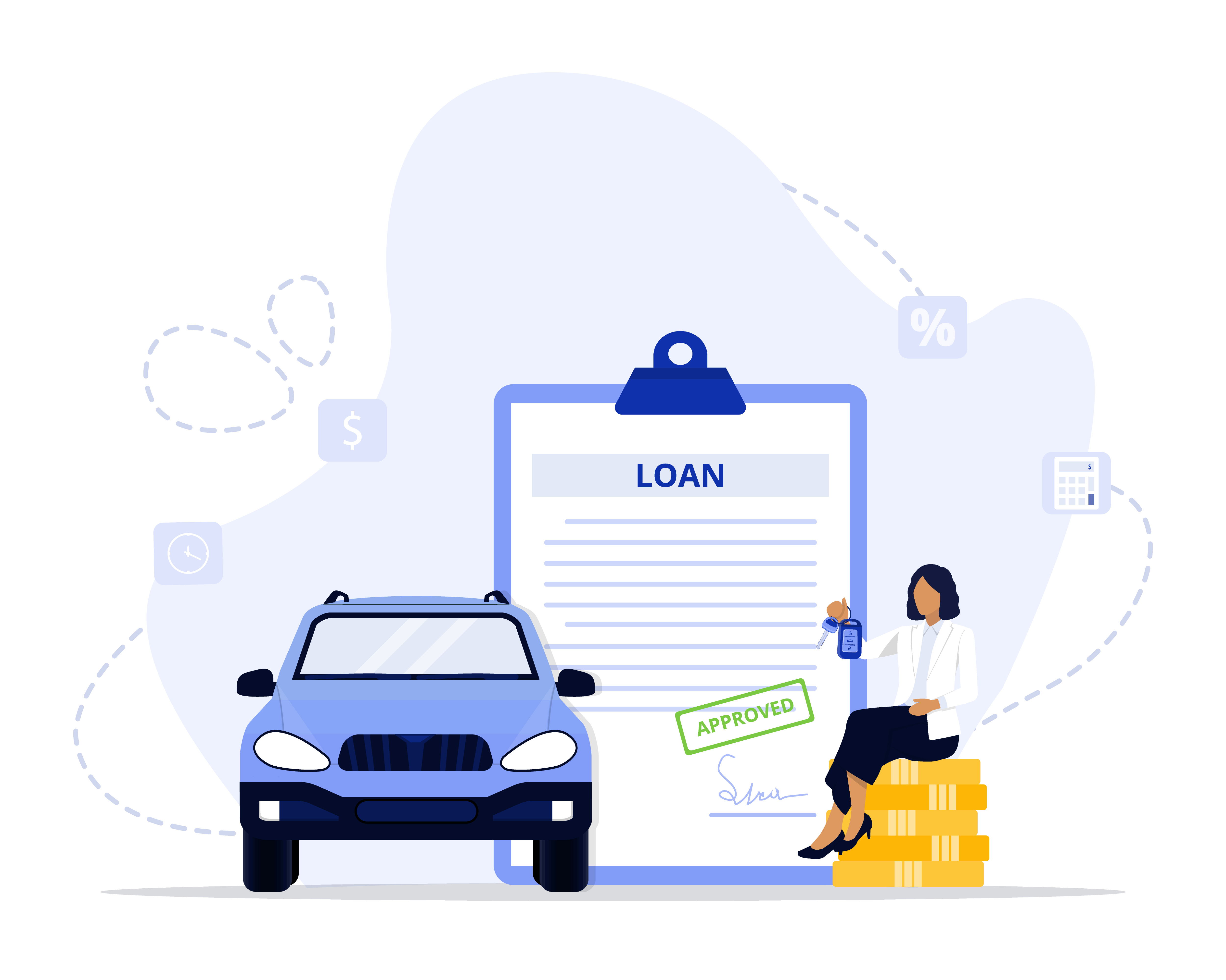 Top-Up Car Loan Approved in Tamil Nadu – Woman receiving car loan approval from Sakthi Associates in Madurai