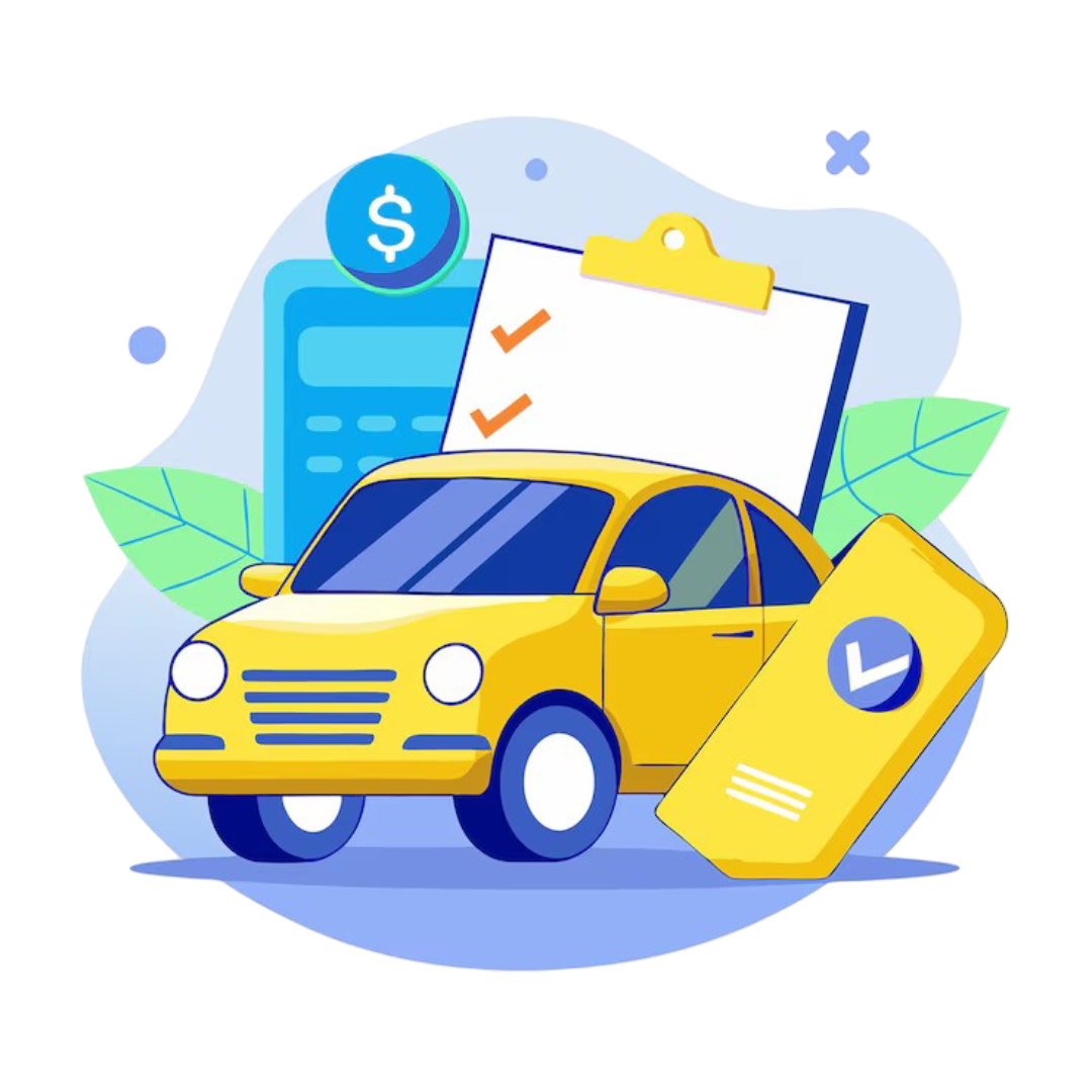 Car loan application and eligibility process illustration by Sakthi Associates - Car Loan Madurai