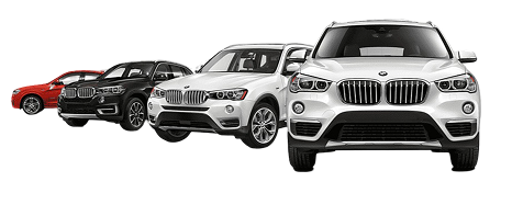 Lineup of BMW luxury SUVs and sedans showcasing modern design, premium performance, and advanced automotive features